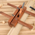 175mm Rosewood Woodworking Planer Adjustable Hand Planer High-Speed Steel Blade for Precision Trimming and Grooving