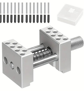 Adjustable Aluminum Alloy Mini Bench Vise Multi-Function Clamp Fixing Tool for DIY Crafts Model Making
