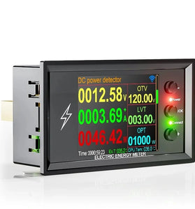 DT20W Smart Lithium Battery Capacity Tester 0-420V 30A-600A WiFi Tuya App Remote Control Digital Display