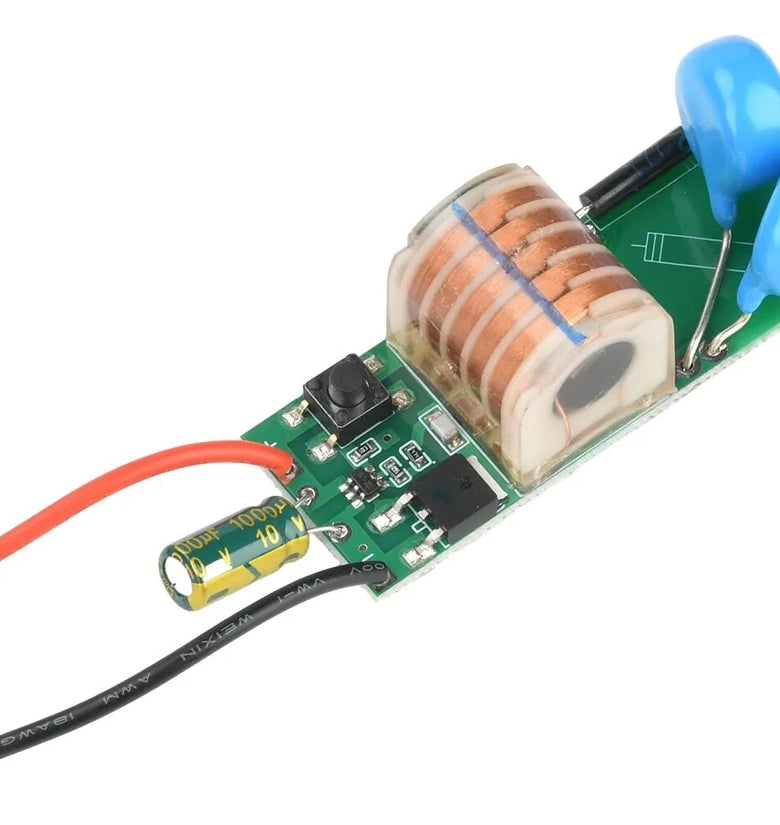 High Voltage Boost Module Arc Igniter DC 3.3V to 5V Adjustable Output 15KV to 30KV Low Heat Advanced Circuit