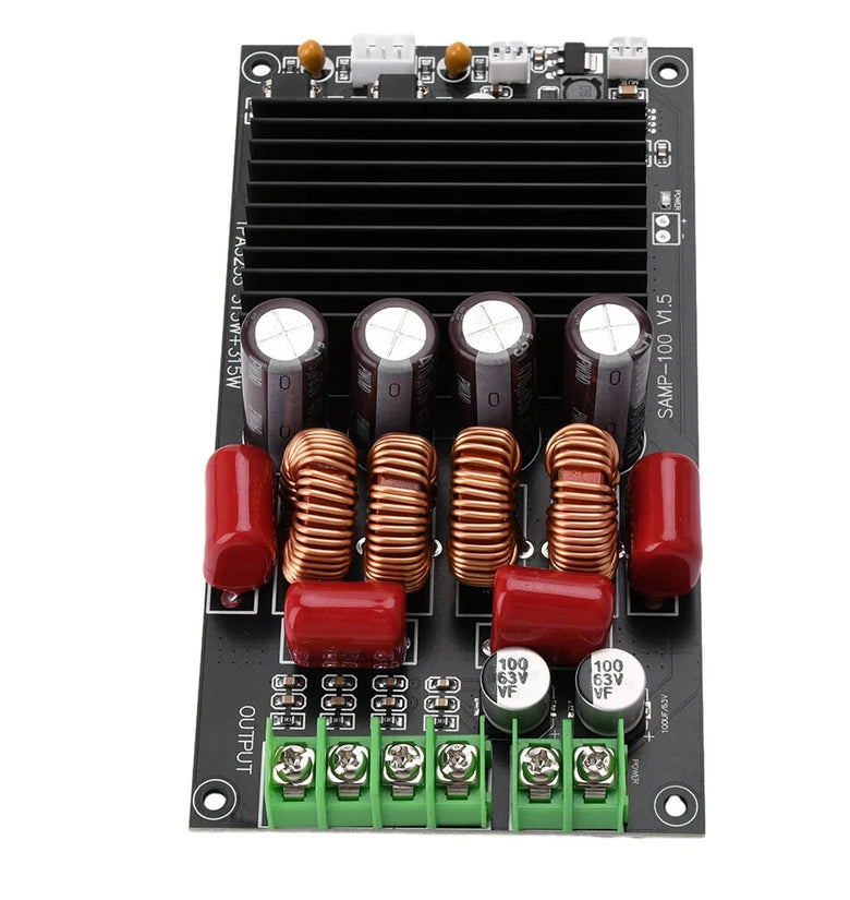 TPA3255 Dual Channel Audio Power Amplifier Board 2x300W Digital HiFi Stereo High Fidelity Sound Quality Amplifier Module