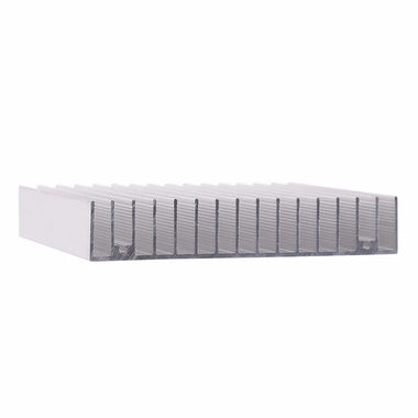 Aluminum Heatsink 100*100*18mm MOS Tube Heat Sinks Radiator for IC Module PC Computer LED PCB Semiconductor Devices with 16 Pcs Fins