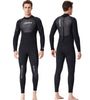 DIVE&SAIL 3MM Neoprene Wetsuit Full Suit for Men Diving Surfing Swimming Thermal Rash Guard Snorkeling Skins