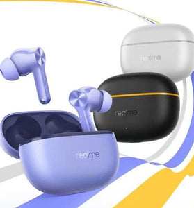 Realme Buds T200Lite TWS Earbuds Wireless bluetooth 5.4 Earphone 12.4mm Dynamic Bass Driver AAC Audio 4-Mic AI Call Noise Cancelling 48H Playback In-ear Sports Headphones
