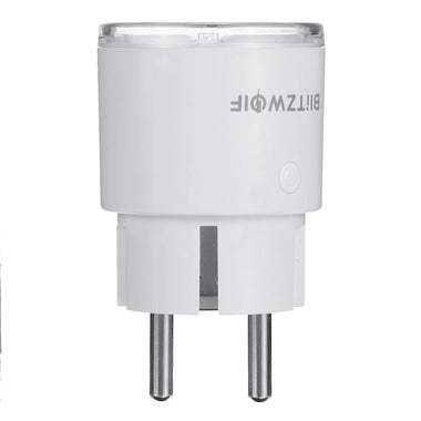 [4PCS] BlitzWolf BW-SHP6 Pro 15A 3450W WiFi Smart Plug Wireless Power Socket Outlet Energy Monitoring No Hub Required App Remote Control Voice Control Works With Amazon Alexa and Google Assistant