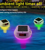 Wireless Solar Powered Pool Thermometer IP68 Waterproof RGB Ambient Light Temperature Display Smart Timer Child Lock 2200mAh Battery Smart Home Automation Solar Energy Savings Device