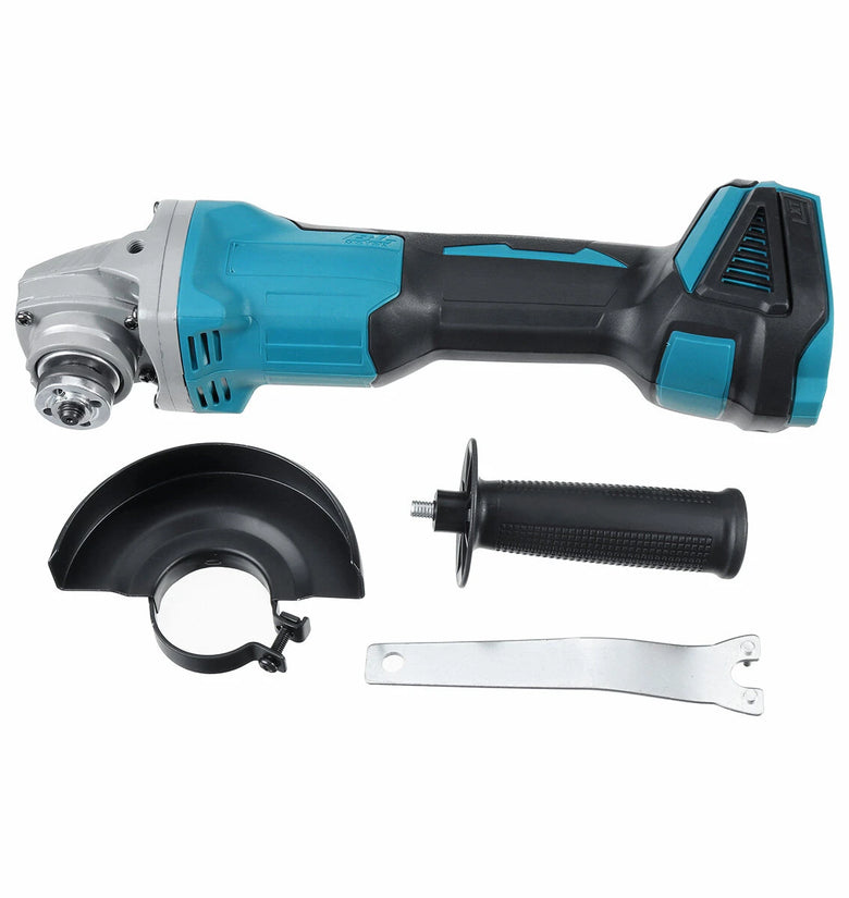 Drillpro 18V 800W 125mm Cordless Brushless Angle Grinder For Mak Battery Electric Grinding Polishing Machine