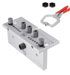 ENJOYWOOD Wnew 3 In 1 Dowel Jig Woodworking Hole Puncher Drill Guide Positioning Hole Opener DIY Woodworking Tools