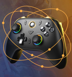 Jemdo Xuanwu Hall Effect Joystick Game Controller with Dual Hall Joysticks 1000Hz Polling Rate Wireless Pro Controller for Switch PC Steam Android No Drift Charging Dock