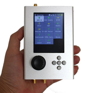 Portable Radio Transceiver 3.2 inch Touch Screen HackRF One V1.7.3 + Portapack H2 Built-in 2000mAh Battery Kit