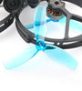 2Pairs HQProp Duct-T90mmx3 Propeller Blue CW CCW for Geprc Cinelog35 Cinewhoop FPV Racing RC Drone