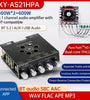 Sinilink XY-AS21HPA High-Power BT Digital Amplifier Board 2.1 Channel Subwoofer 300W*2+600W Dual TPA3255 Chip