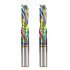 6mm 6.35mm 1/4 Inch Shank Tungsten Steel 2-Flute Spiral Compression Router Bit Milling Cutter For Wood Acrylic
