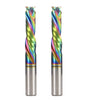 6mm 6.35mm 1/4 Inch Shank Tungsten Steel 2-Flute Spiral Compression Router Bit Milling Cutter For Wood Acrylic