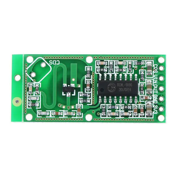 5Pcs RCWL-0516 RCWL 0516 Microwave Radar Sensor Human Sensor Body Sensor Module Induction Switch Module Output 3.3V