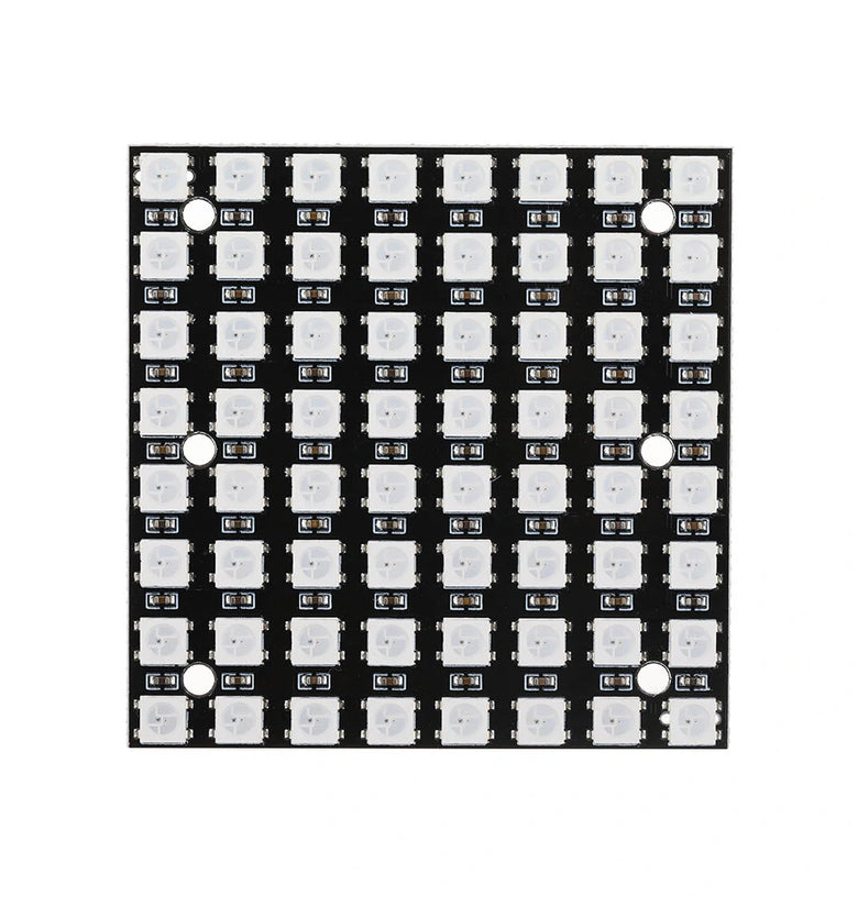WS2812 LED 5050 RGB 8x8 64 LED Matrix Built-in Full Color Driver Light Development Board for Arduino