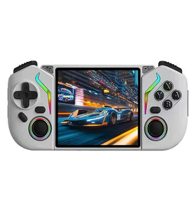 [128G] X95Pro Retro Handheld Game Console Built-in 40000+ Games 3.5-inch IPS Screen Android 9.0 3000mAh Retro Gaming Emulator Portable WiFi Open Source Linux System