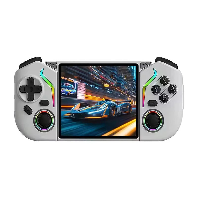 [128G] X95Pro Retro Handheld Game Console Built-in 40000+ Games 3.5-inch IPS Screen Android 9.0 3000mAh Retro Gaming Emulator Portable WiFi Open Source Linux System