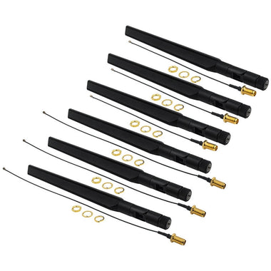 Banana Pi BPI-R4-NIC-BE14 WiFi 7 Module 6 Antennas High-Gain Long Short Cables Enhanced Connectivity