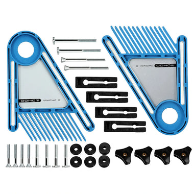 Mohoo Upgraded Double Feather Board Adjustable Woodworking Safety Device Feather-Loc for Router Table Saws