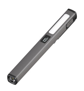 W08 Portable LED Medical Handy Pen Light 6 Modes Pocket Penlight Cordless Rechargeable Magnetic Work Lamp for Doctor Nurse Diagnosis Outdoor LED Flashlight Torch