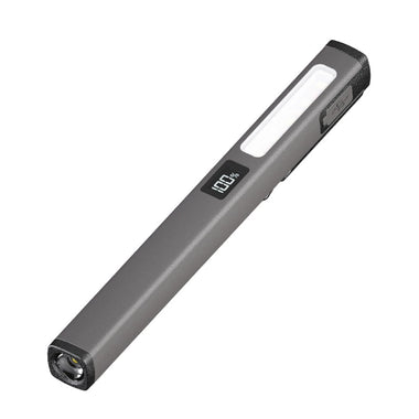 W08 Portable LED Medical Handy Pen Light 6 Modes Pocket Penlight Cordless Rechargeable Magnetic Work Lamp for Doctor Nurse Diagnosis Outdoor LED Flashlight Torch