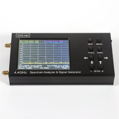 SA6 Mini Portable Spectrum Analyzer Wi-Fi CDMA Lab 35-4400Mhz 4.4GHz Signal Test Signal Generator