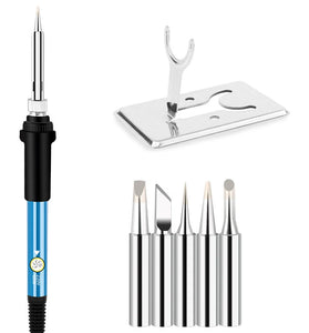 220V 60W 200-450  Steel Plastic and Aluminum Alloy Adjustable Temperature Soldering Tools Kits