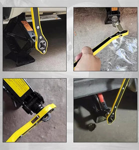 Auto Labor-saving Car Jack Ratchet Wrench 360 forward and reverse knob design Jack Ratchet Wrench Hand Tool Phillips Screwdriver