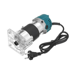 1100W 220V Electric Hand Trimmer 35000RPM Corded Wood Laminate Palm Router Electric Trimmer Wood Tool