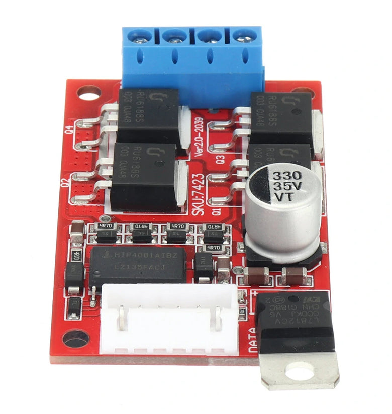 450W 20A H Bridge DC Motor Speed Controller Driver Module DC12-36V PWM Level Motor Control Switch Forward Reverse Brake