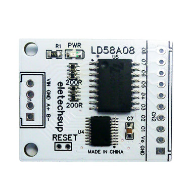 8ch RS485 Modbus RTU DO/PWM Output Multifunction MOS Driver Board for Multilayer Signal Lights LED Relay Solenoid Valves Motor