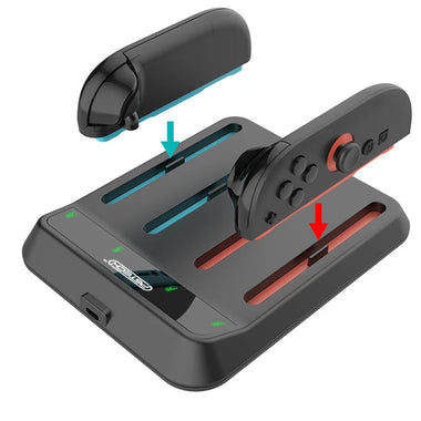 PGTECH GP-371 Switch2 Joy-Con 4-in-1 Charging Dock Magnetic Alignment Type-C Fast Charging Station Switch Gaming Accessories
