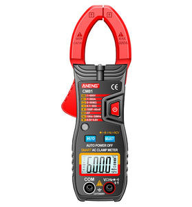 ANENG CM81 6000 Counts Auto Range NCV Digital Clamp Meter DC/AC Voltage Current Resistance Frequency Capacitance Tester