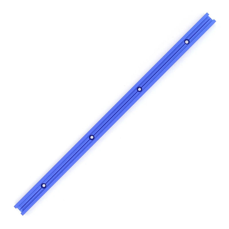 Universal Double Cut Profile T Track with Predrilled Mounting Holes and Screws 3/4