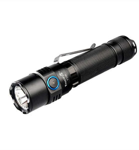Trustfire T11R 1800LM Tactical Flashlight Powerful Type-C USB Rechargeable Torch IP68 LED Searchlight with 18650 Battery for Outdoor Hiking and Camping Protection