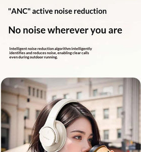 Lenovo EH150 ANC Headset Wireless bluetooth Headphone 40mm Driver Low Delay Foldable Design Over-ear Sports Headphones