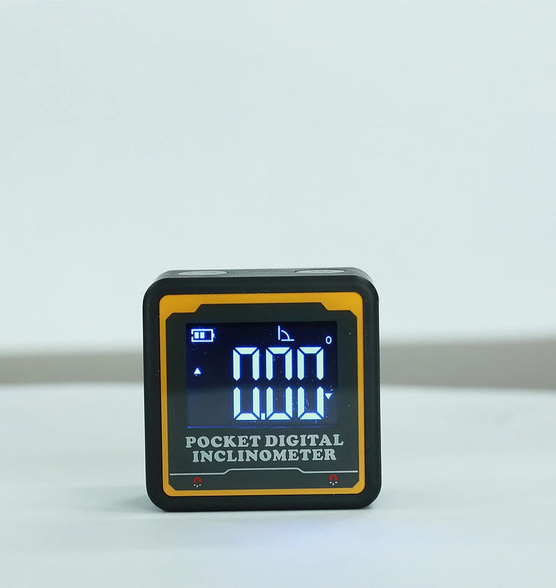 ETOPOO Mini Pocket Inclinometer with Bluetooth Digital Display Angle Measuring Slope Meter for Surveying Construction and Engineering Projects