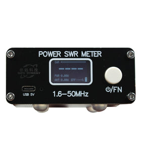 CP Version QRP 150W 1.6-50MHz SWR HF Short Wave Standing Wave Meter SWR / Power Meter FM/AM/CW/SSB Mini