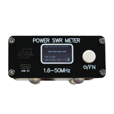 CP Version QRP 150W 1.6-50MHz SWR HF Short Wave Standing Wave Meter SWR / Power Meter FM/AM/CW/SSB Mini