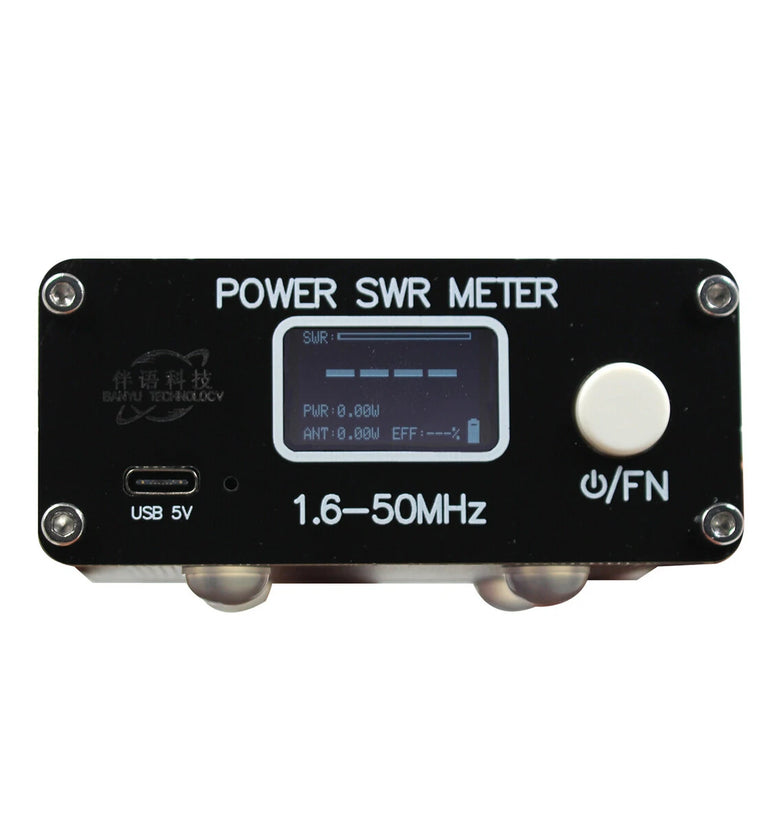 CP Version QRP 150W 1.6-50MHz SWR HF Short Wave Standing Wave Meter SWR / Power Meter FM/AM/CW/SSB Mini