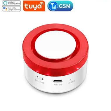 Tuya WiFi Home Alarm System 120DB Wireless WIFI Siren 433MHz Burglar Security Alarm Smart Life App Control Wireless Home Alarm