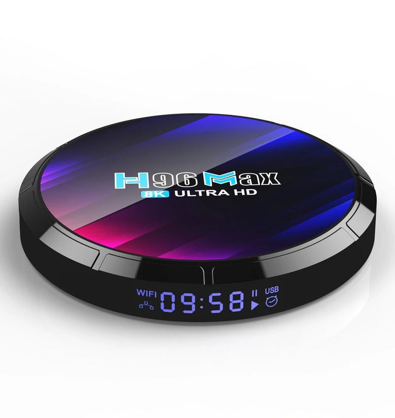 H96MAX Ultimate RK3528 Android 13 TV Box 4+64GB Dual WIFI 6 Bluetooth 5.0 Set Top Box 8K H.265 Screen Cast 3000Mps