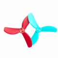 4/8Pairs Gemfan 2826 71mm 2.8 Inch 3-Blade Propeller 1.5mm Mounting Hole for 1205 4300KV Motor Soccer FPV Drone