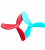 4/8Pairs Gemfan 2826 71mm 2.8 Inch 3-Blade Propeller 1.5mm Mounting Hole for 1205 4300KV Motor Soccer FPV Drone