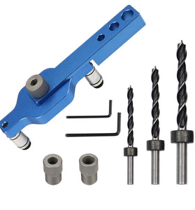 Self Centering Doweling Jig Drilling Locator Woodworking Positioner Tools Joinery Drill Guide Hole Puncher