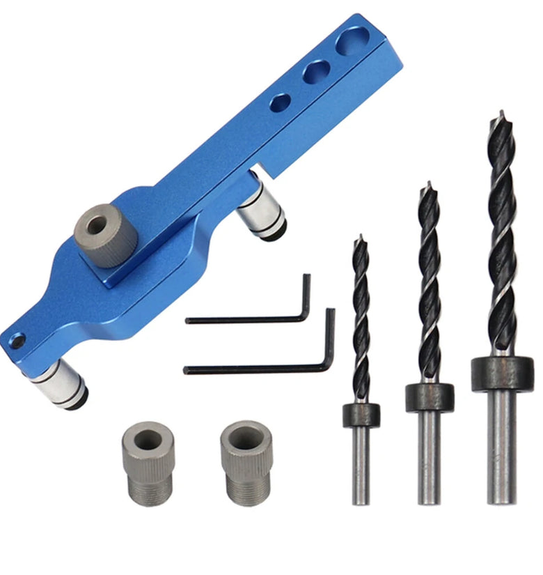 Self Centering Doweling Jig Drilling Locator Woodworking Positioner Tools Joinery Drill Guide Hole Puncher
