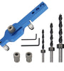 Self Centering Doweling Jig Drilling Locator Woodworking Positioner Tools Joinery Drill Guide Hole Puncher