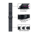 Original 22mm Replacement Steel Strip for Zeblaze Smart Watch