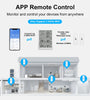 Tuya WiFi+RF433 Temperature & Humidity Sensor Sets Screen Display Monitor Main Sub devices Kits Indoor Outdoor Hygrometer Works With Alexa Google Home